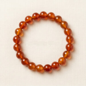 Original Carnelian Stones Bracelet for Women & Men ( Confidence, Luck & Motivation, Success, Healing Bracelet )