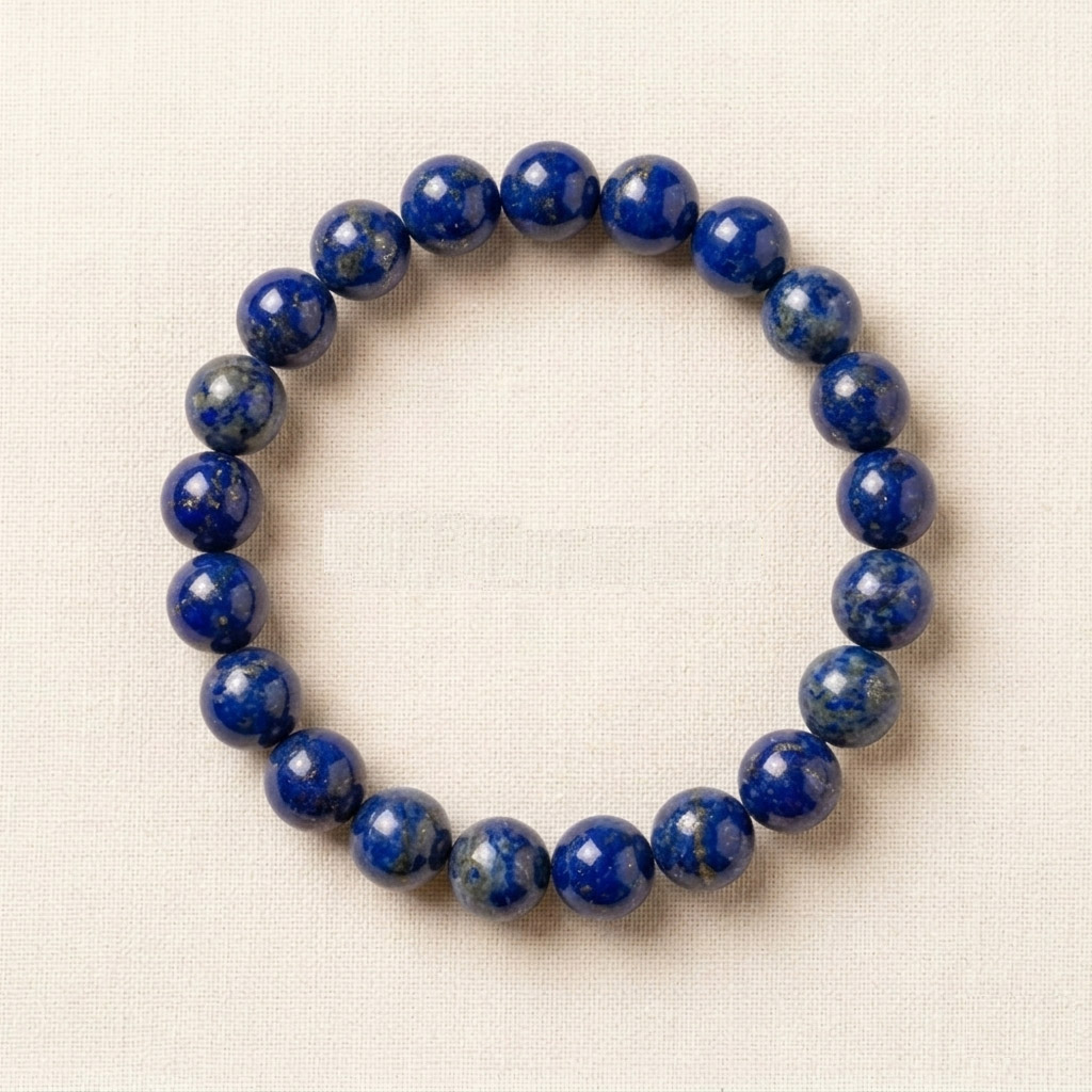 Original Lapis Lazuli Stones Bracelet for Women & Men ( Success & Confidence Crystal Bracelet | Wisdom & Leadership Stone )