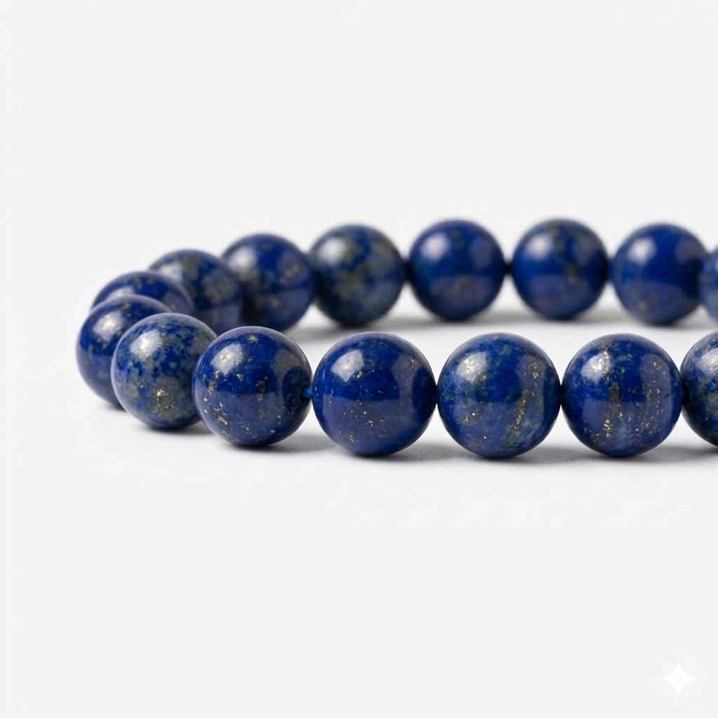 Original Lapis Lazuli Stones Bracelet for Women & Men ( Success & Confidence Crystal Bracelet | Wisdom & Leadership Stone ) - Image 2