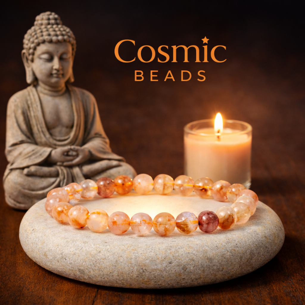 Original Citrine Stones Bracelet for Women & Men ( Wealth, Success & Positive Energy Healing Stone, Money Attraction Bracelet ) - Image 2