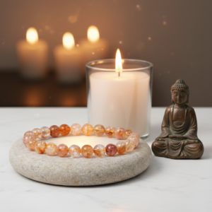 Original Citrine Stones Bracelet for Women & Men ( Wealth, Success & Positive Energy Healing Stone, Money Attraction Bracelet )