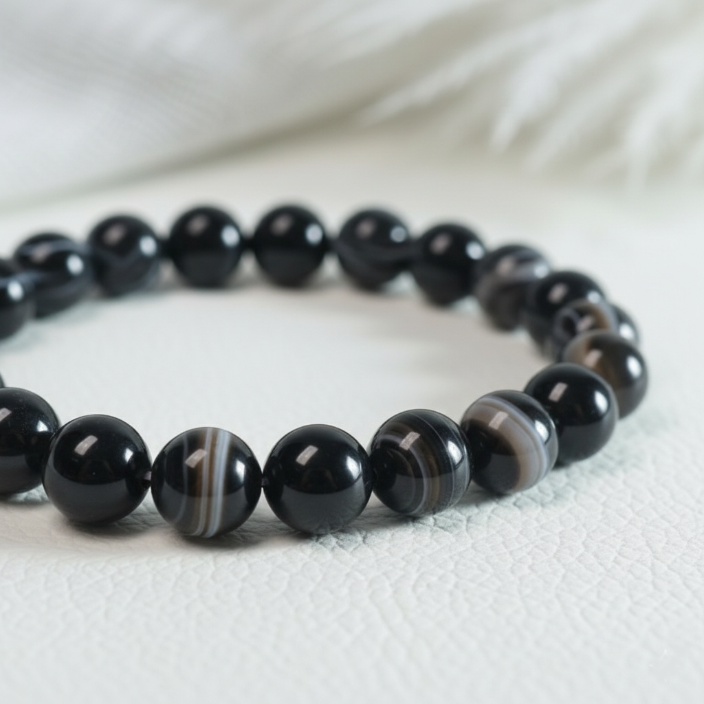 Original Sulemani Hakik Stones Bracelet for Women & Men | Protection, Strength & Positive Energy Crystal Bracelet - Image 2