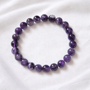Original Amethyst Stones Bracelet (Healing & Protection Crystal Bracelet for Men & Women)