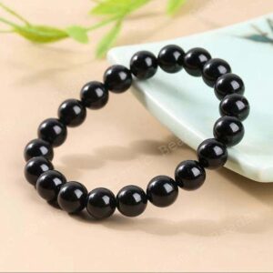 Original Black Onyx Stones Bracelet For Women & Men ( Protection, Strength & Confidence Crystal Bracelet )