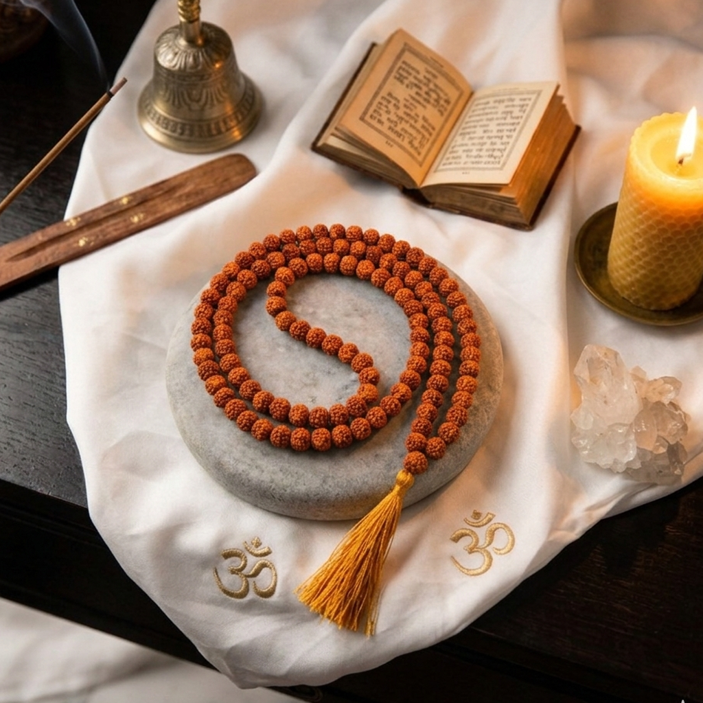 Cosmic Beads Original Rudraksha Mala - Image 5