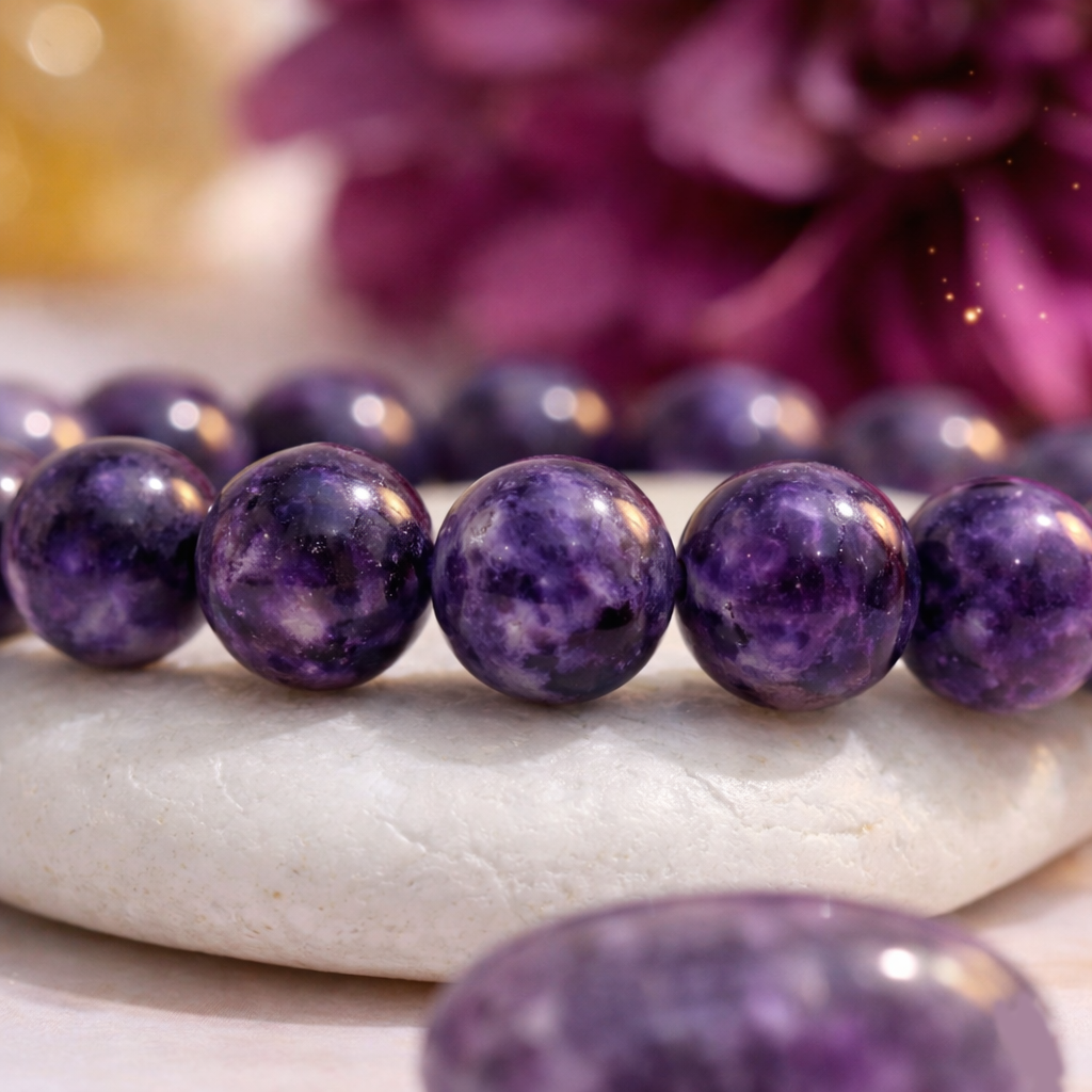 Cosmic Beads 100% Original Amethyst Stones Bracelet for Kumbh Rashi ( Aquarius ) - Attract Positivity, Balance Energy & Inner Wisdom - Image 2