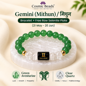 cosmic beads original gemini bracelet mithun rashi bracelet